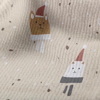 Sad Cat In Santa Hat Terry