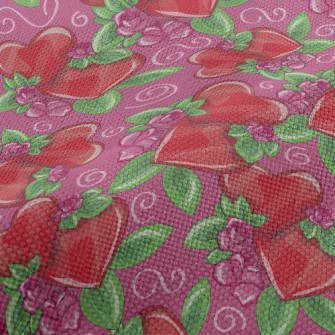 Bright Love Flowers Performance Linen