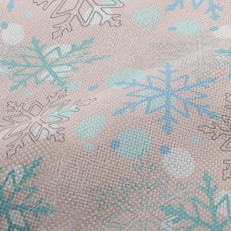 Christmas Snowflakes Performance Linen