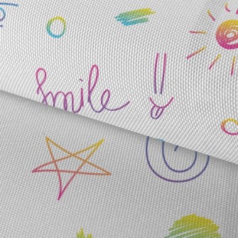 Funny Graffiti Text Waterproof Oxford