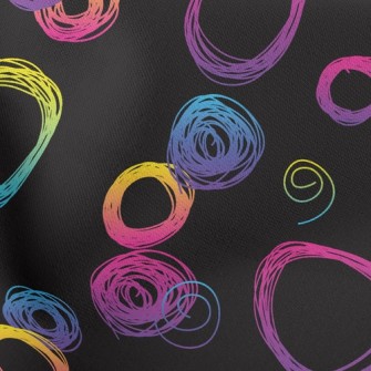 Fluorescent Gradient Circle Stretch Ponte