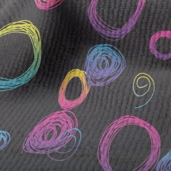Fluorescent Gradient Circle Terry