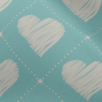 Simple Graffiti Love Chiffon