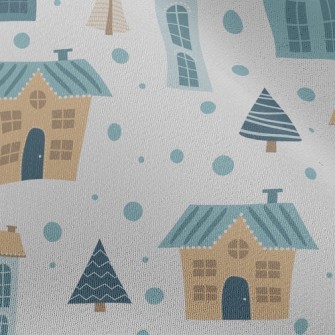 Retro Small Town Chiffon