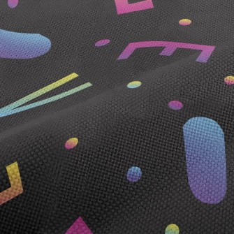 Fluorescent Color Love Text Performance Linen