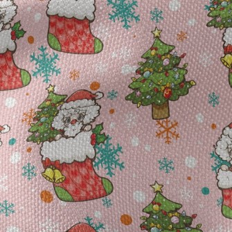 Santa In Disguise Waterproof Canvas