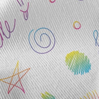 Funny Graffiti Text Standard Corduroy