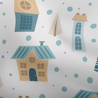 Retro Small Town Dobby