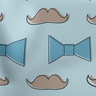 Bearded Gentleman Bow Tie Stretch Ponte