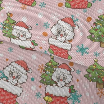 Santa In Disguise Waterproof Oxford