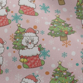Santa In Disguise Chiffon