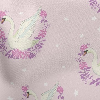 Beautiful Wreath Of Swans Stretch Ponte