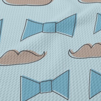 Bearded Gentleman Bow Tie Birdseye Piqué