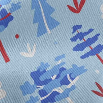 Cool Forest Trees Standard Corduroy