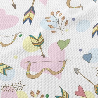 Indian Bow And Arrow Birdseye Piqué