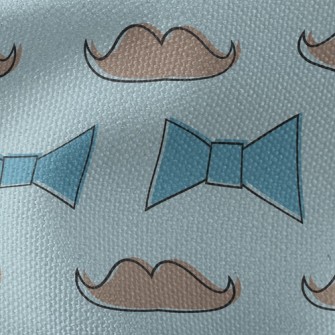 Bearded Gentleman Bow Tie Waterproof Canvas