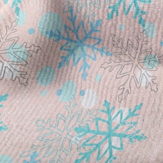 Christmas Snowflakes Terry