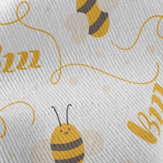 Cute Flying Bee Standard Corduroy