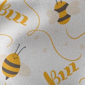 Cute Flying Bee Waterproof Canvas