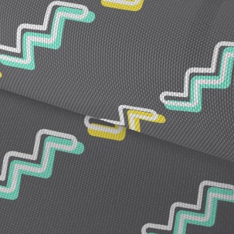 Two-color Winding Staircase Waterproof Oxford