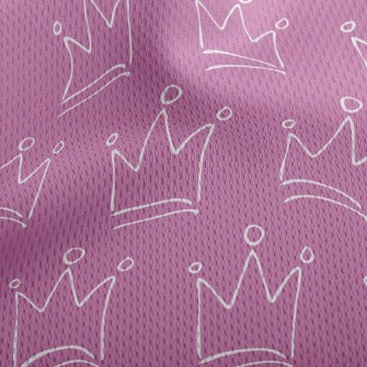 Sketch Line Crown Athletic Mesh Flat Back