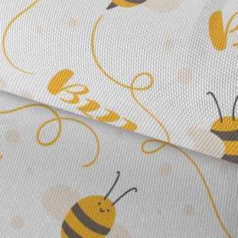 Cute Flying Bee Waterproof Oxford