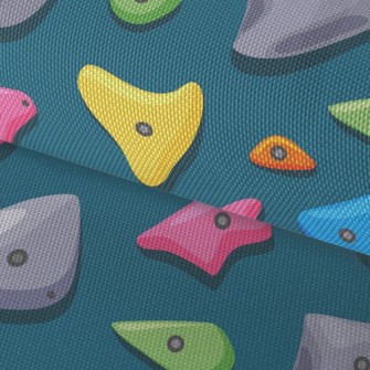 Rock Climbing Stones Waterproof Oxford