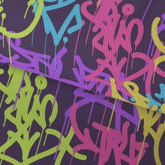Casual Street Graffiti Waterproof Oxford