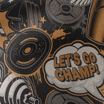 Towards Champion Fitness Waterproof Canvas