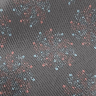 Line Combination Big Circle Standard Corduroy