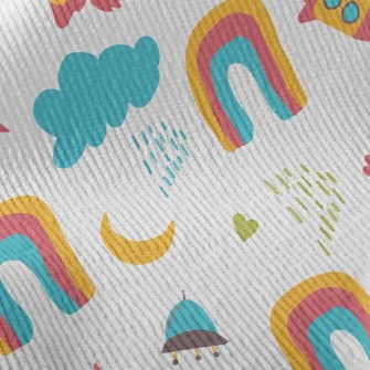 Outer Space Rocket Flying Sauc Standard Corduroy