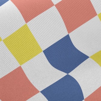 Colorful Arrangement Grid Twill