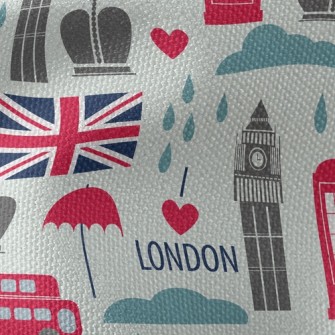 London Big Ben Waterproof Canvas