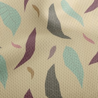 Withered Leaves In Autumn Athletic Mesh Flat Back