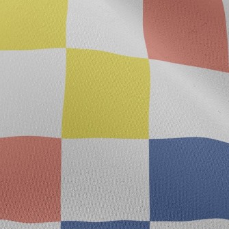 Colorful Arrangement Grid Chiffon