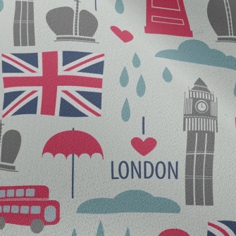 London Big Ben Chiffon