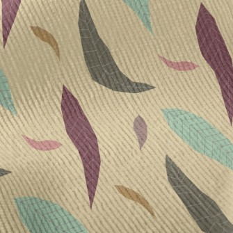 Withered Leaves In Autumn Standard Corduroy