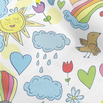 Beautiful Fairy Tale Sky Micro Fleece