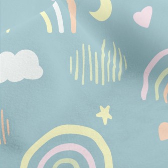 Fairy Sky Rainbow Micro Fleece