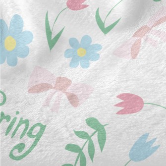 Fantasy Bow Garden Minky
