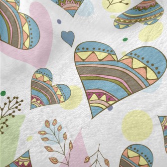 Ethnic Style Love Minky