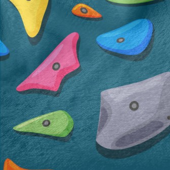 Rock Climbing Stones Minky