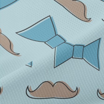 Bearded Gentleman Bow Tie Piqué
