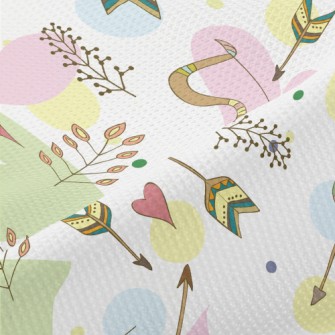 Indian Bow And Arrow Piqué