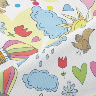 Beautiful Fairy Tale Sky Piqué