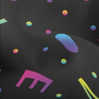 Fluorescent Color Love Text Lightweight Performance Linen