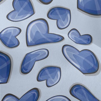 3D Cute Heart Lightweight Performance Linen