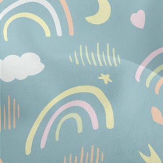 Fairy Sky Rainbow Lightweight Performance Linen