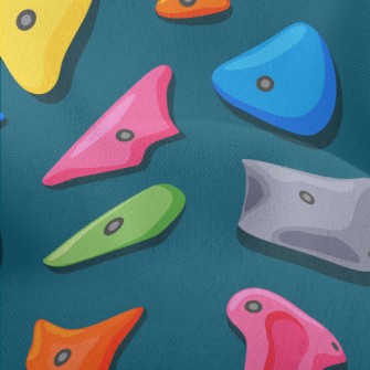 Rock Climbing Stones Lightweight Performance Linen