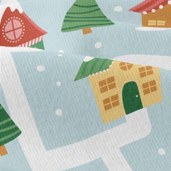 Cozy House In The Snow Modern Jersey